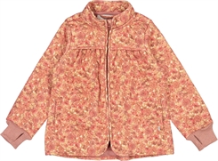 Wheat Thermo Jacket Thilde - Sandstone flowers
